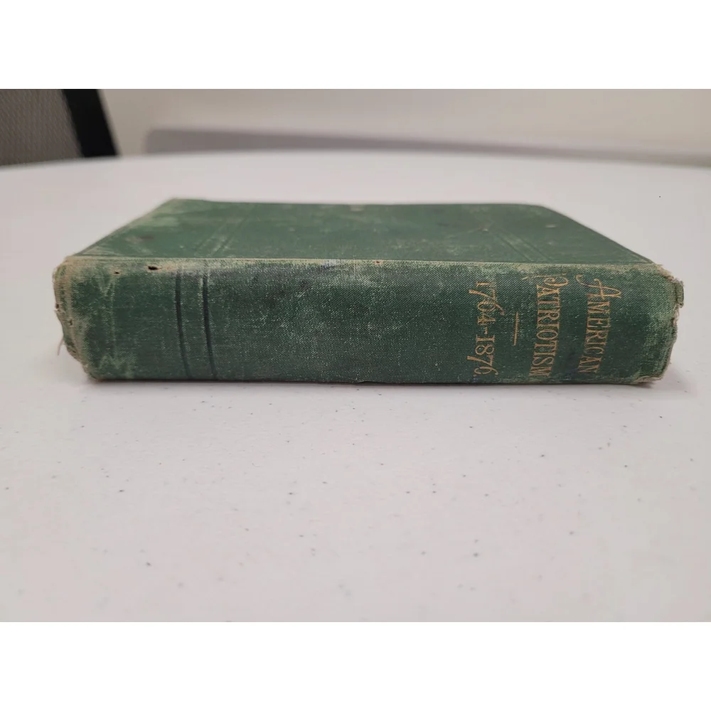 RARE AMERICAN PATRIOTISM Peabody 1st Edition 1886 P Lincoln FAIR SEE PICS